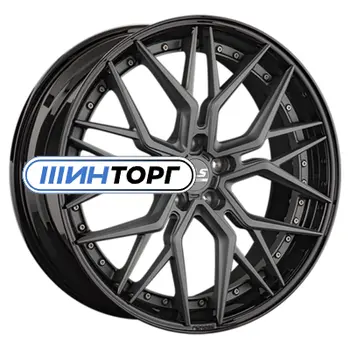 LS Forged LS FG35 9x22 5x120 ET43 D72.6 MGM/BK Кованый
