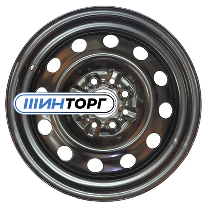ТЗСК Lada 5.5x14 4x98 ET35 D58.6 Черный Штампованный