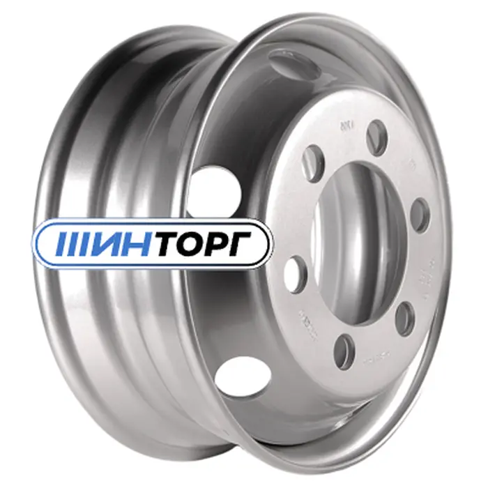 ZEPP 6,75x17,5/6x205 ET122 D161 Sil (HAP) (б/к) 6.75x17.5 6x205 ET122 D161 Sil Штампованный
