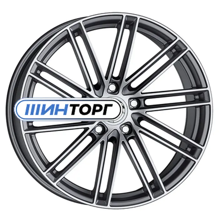 MAK Leipzig 9.5x21 5x112 ET27 D66.45 Gunmetal Mirror Face Литой