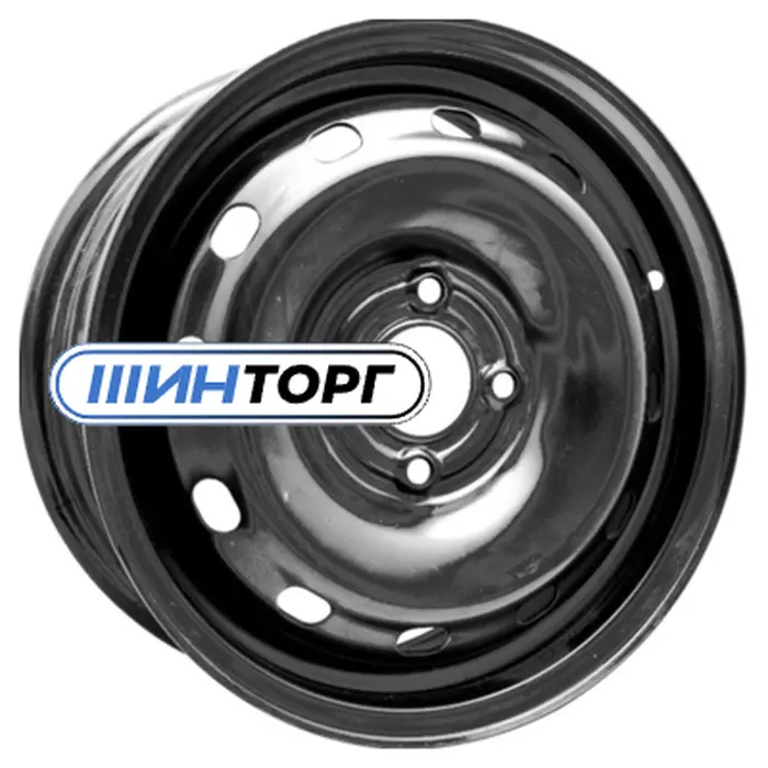 ТЗСК Renault Logan 6x15 4x100 ET40 D60.1 Черный Штампованный