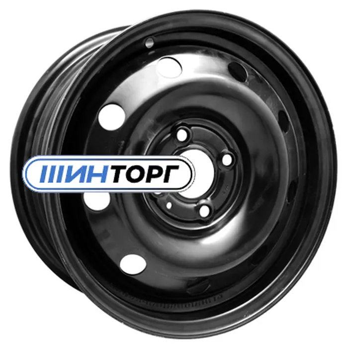 ТЗСК Lada Largus 6x15 4x100 ET50 D60.1 Черный Штампованный